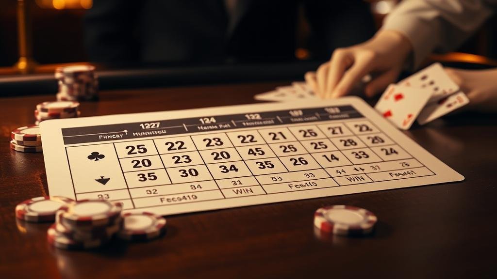 การเล่นบาคาร่าและการแสดงผลไพ่