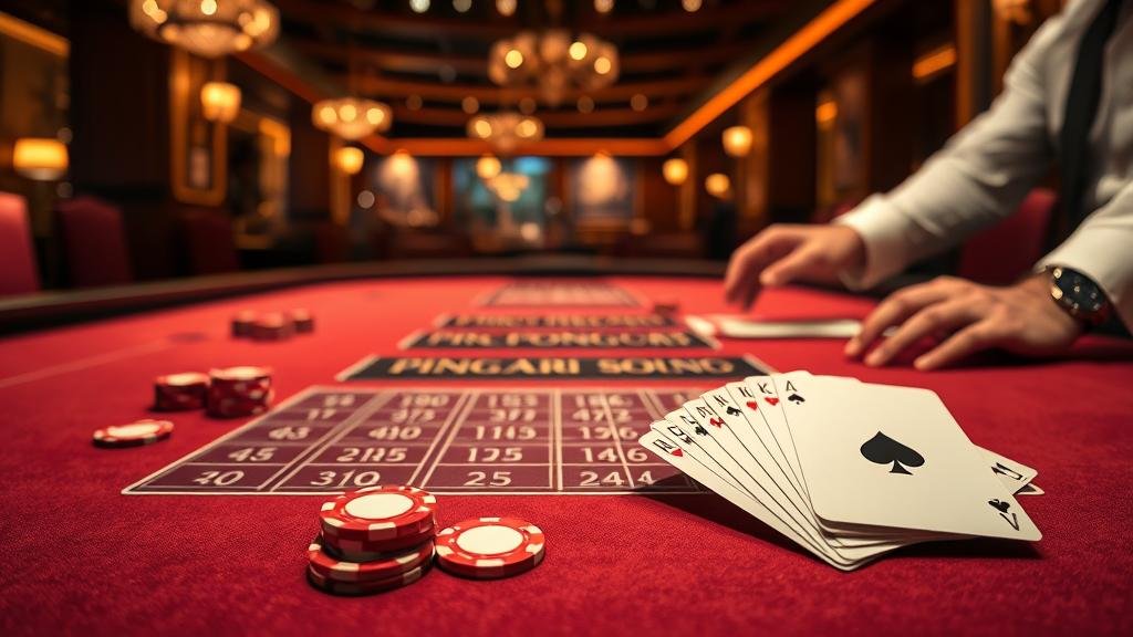 การวางเดิมพันในเกมบาคาร่า