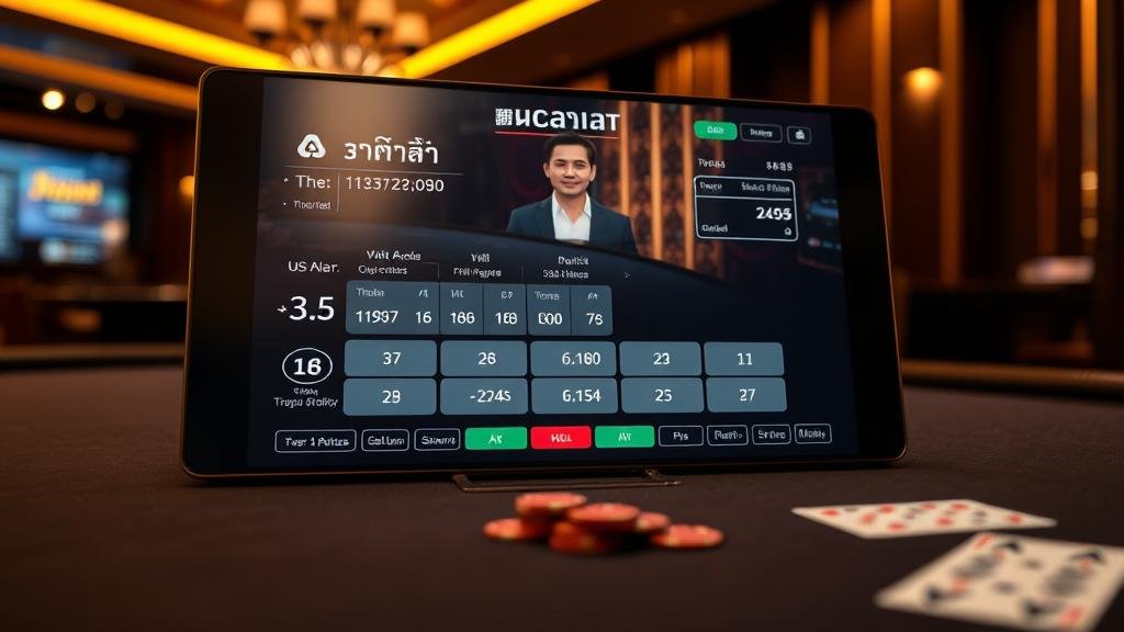 การอ่านเค้าไพ่บาคาร่าบนมือถือ