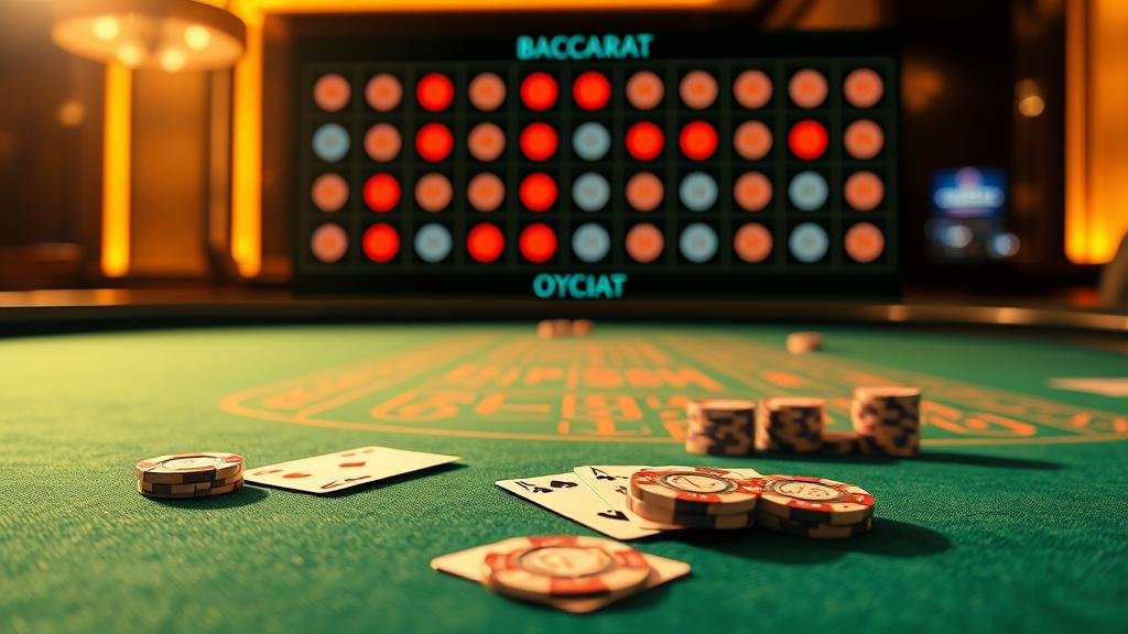 เค้าไพ่ถนนใหญ่และถนนตาโตในบาคาร่า