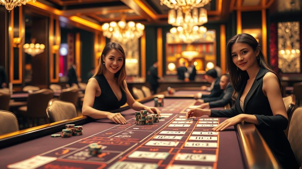 ตัวอย่างการอ่านเค้าไพ่บาคาร่าบนมือถือ