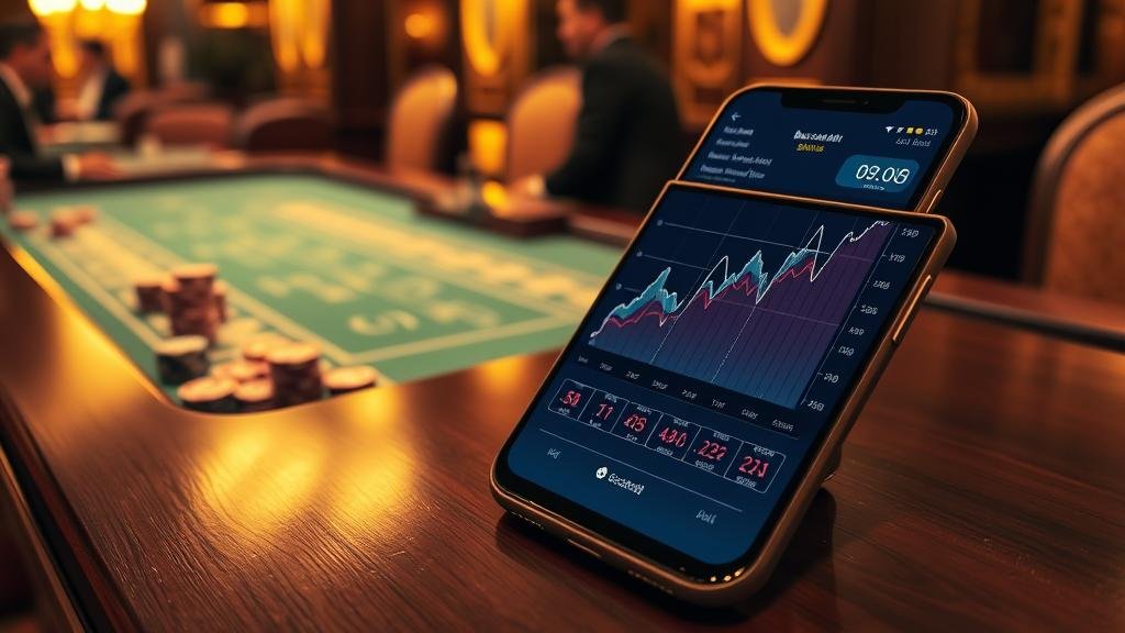 การเล่นบาคาร่าบนแท็บเล็ตด้วยการอ่านสถิติ