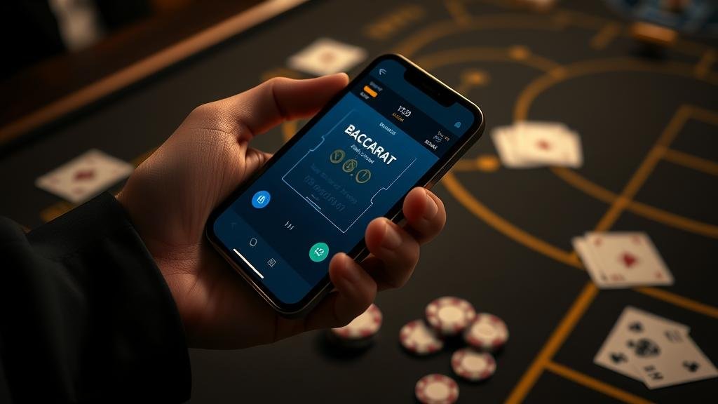 กราฟแสดงผลกำไรจากการเล่นบาคาร่า