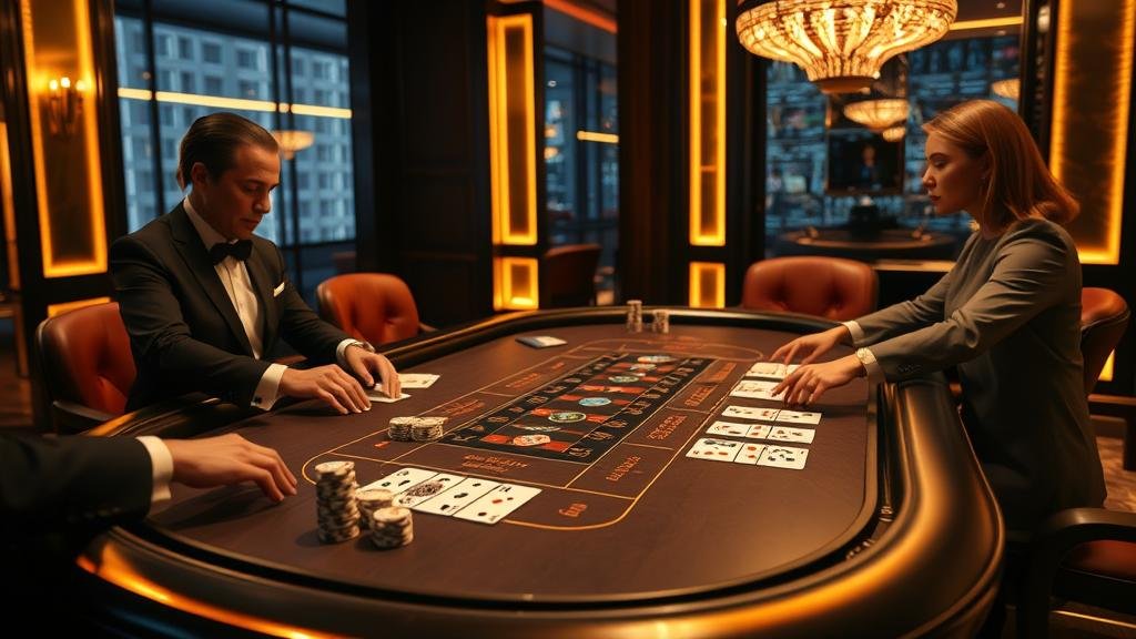 ตัวอย่างรูปแบบไพ่ปิงปองในบาคาร่า