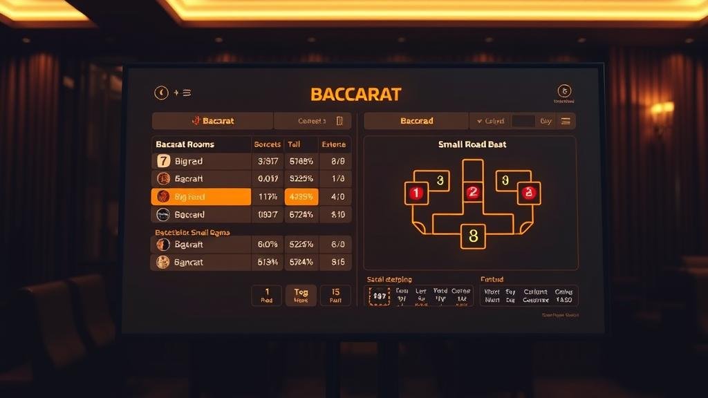 ตัวอย่างเค้าไพ่บาคาร่าถนนเล็ก