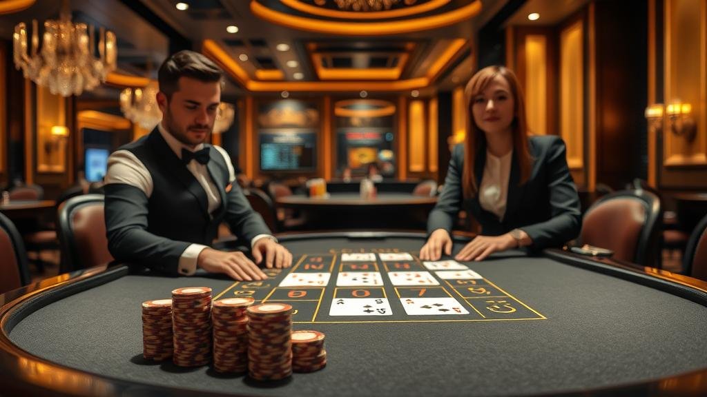 ตัวอย่างตารางเค้าไพ่บาคาร่าที่ใช้ในการวิเคราะห์