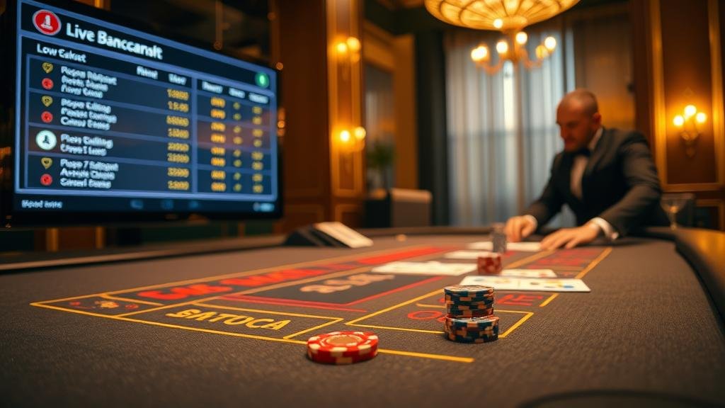 นักพนันบาคาร่าทุนน้อยที่กำลังมีสมาธิ