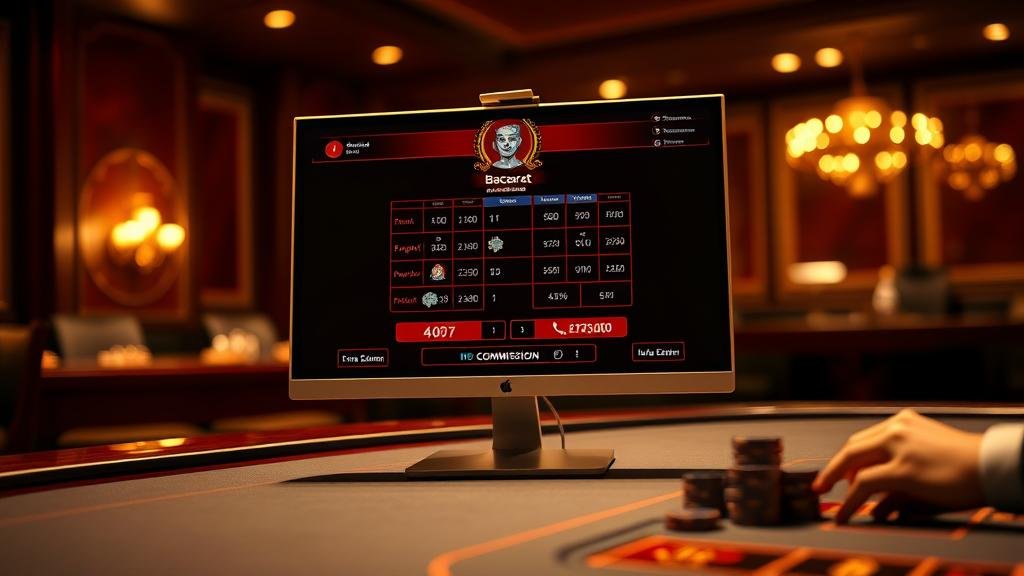 เปรียบเทียบหน้าจอเกมบาคาร่าจากค่าย XPG และ BBIN