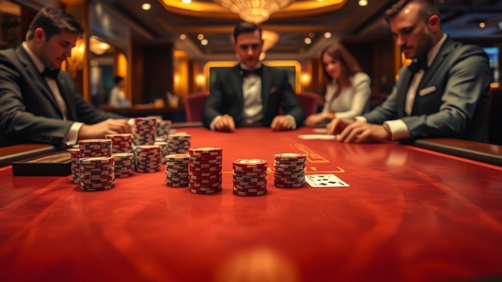 ภาพอินโฟกราฟิกกลยุทธ์การเล่นบาคาร่าและการบริหารเงินทุน