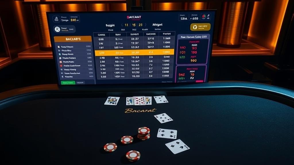 แผนภาพแสดงกลยุทธ์การเดินเงินบาคาร่า