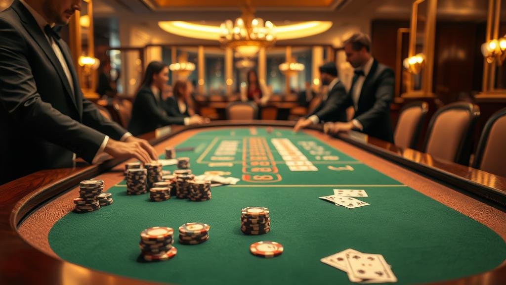 ตัวอย่างเค้าไพ่บาคาร่า มังกรยาว และปิงปอง