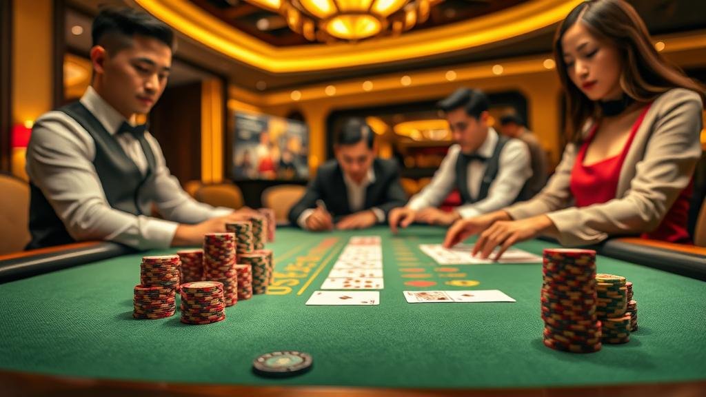 เทคนิคบันทึกผลและบริหารโต๊ะบาคาร่า