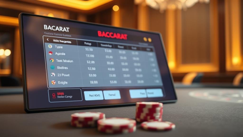 การจดบันทึกผลบาคาร่า