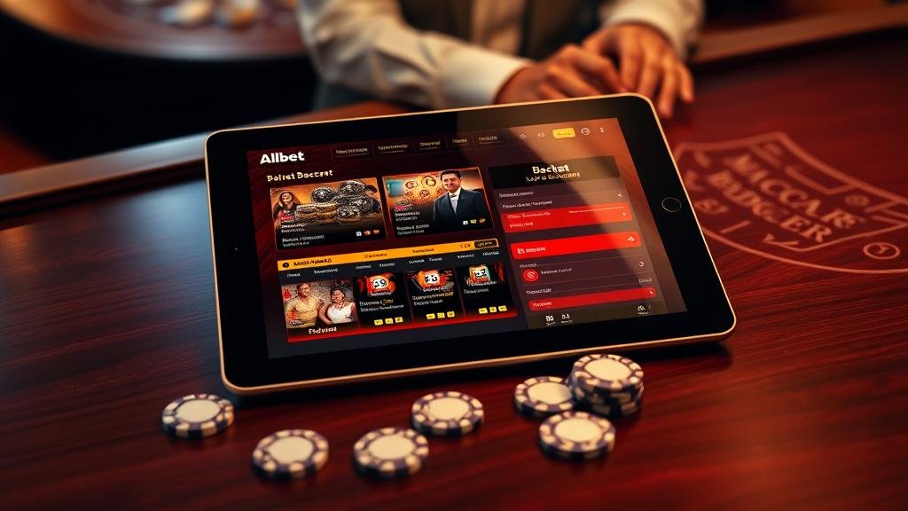 ตัวอย่างเค้าไพ่บาคาร่า Allbet ที่นิยม