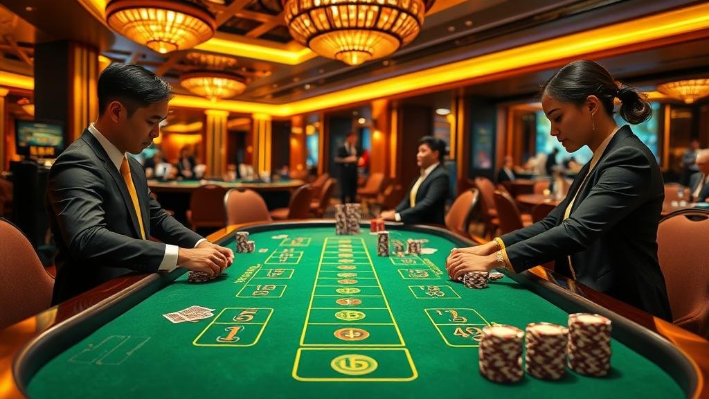 ตัวอย่างเค้าไพ่บาคาร่าที่นิยม