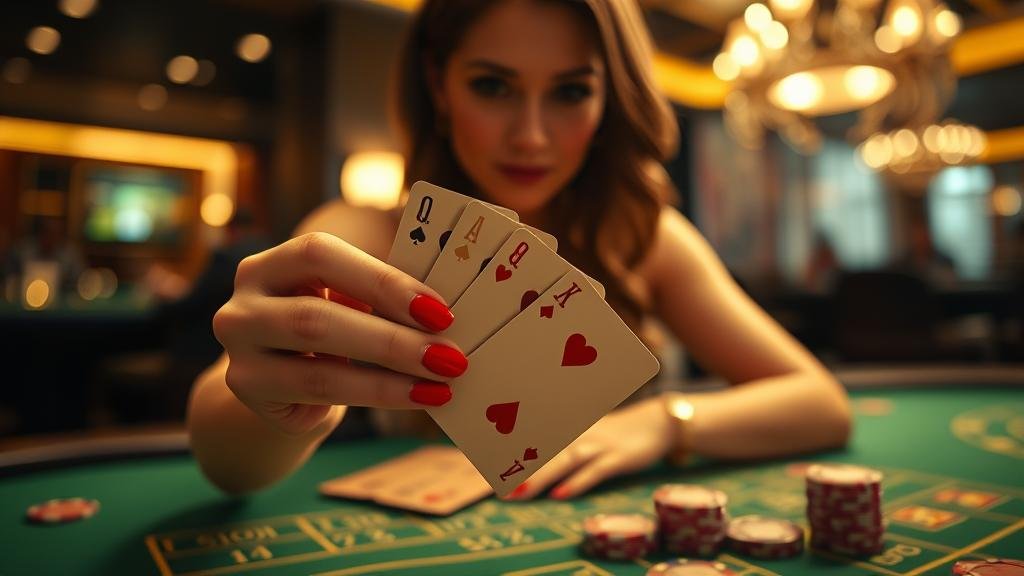 หน้าจอเกมบาคาร่าสดจากค่ายดัง