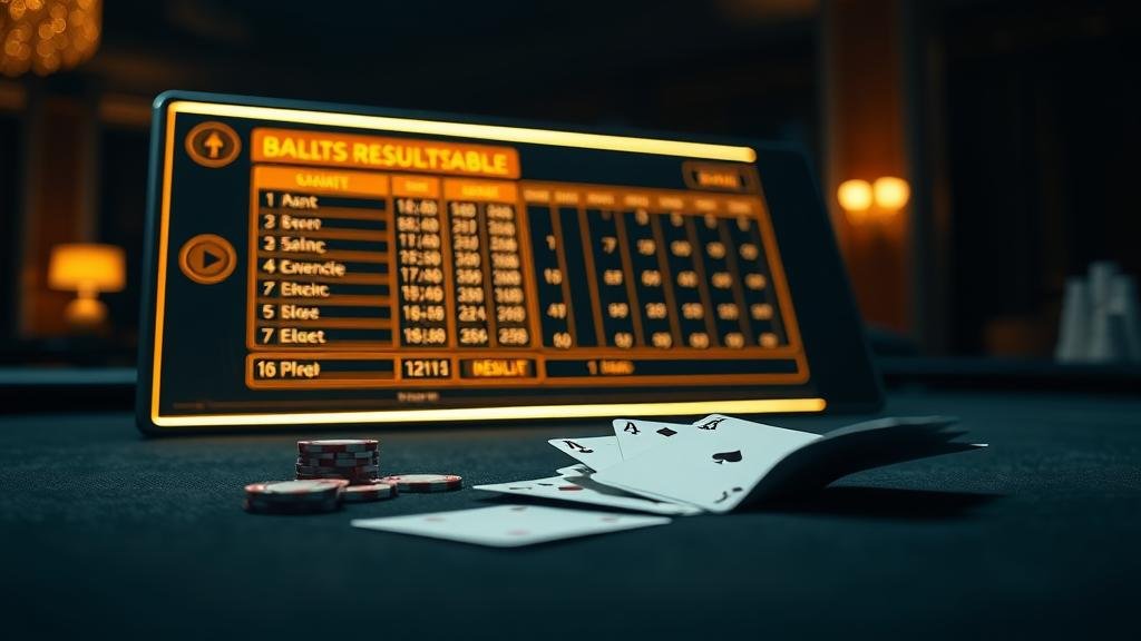 ผู้เล่นบาคาร่ามืออาชีพกำลังวิเคราะห์กลยุทธ์บนแท็บเล็ต