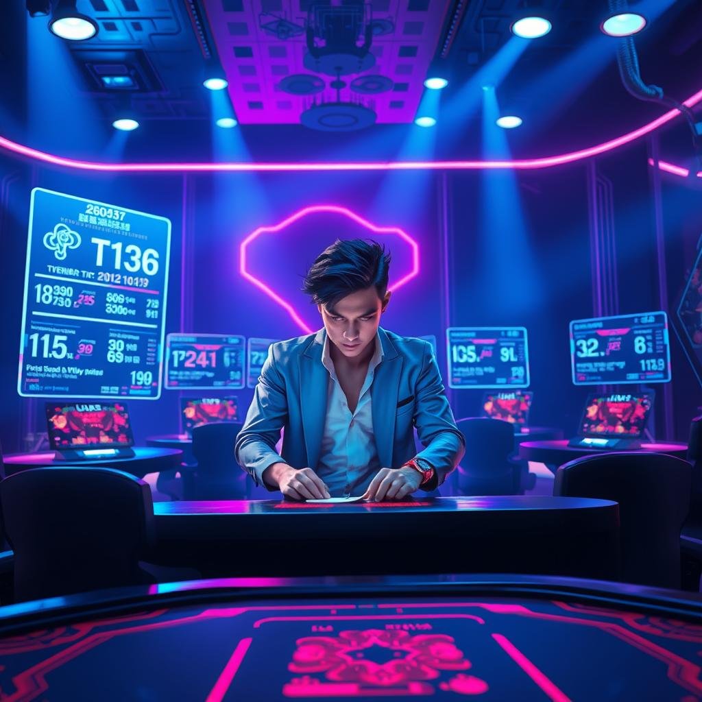 Real-Time Live Baccarat with Player Stats and Vertical/Horizontal Screen Support, Thai Language Support Team casino representative