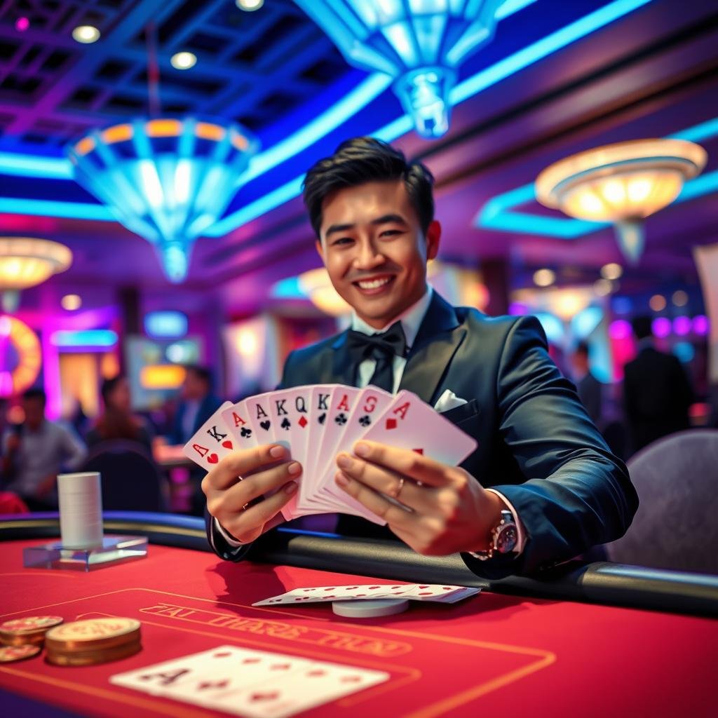 Baccarat Fast Card Reveal, Professional Dealers, AE SA DG Providers Complete, Demo Rooms Available casino representative