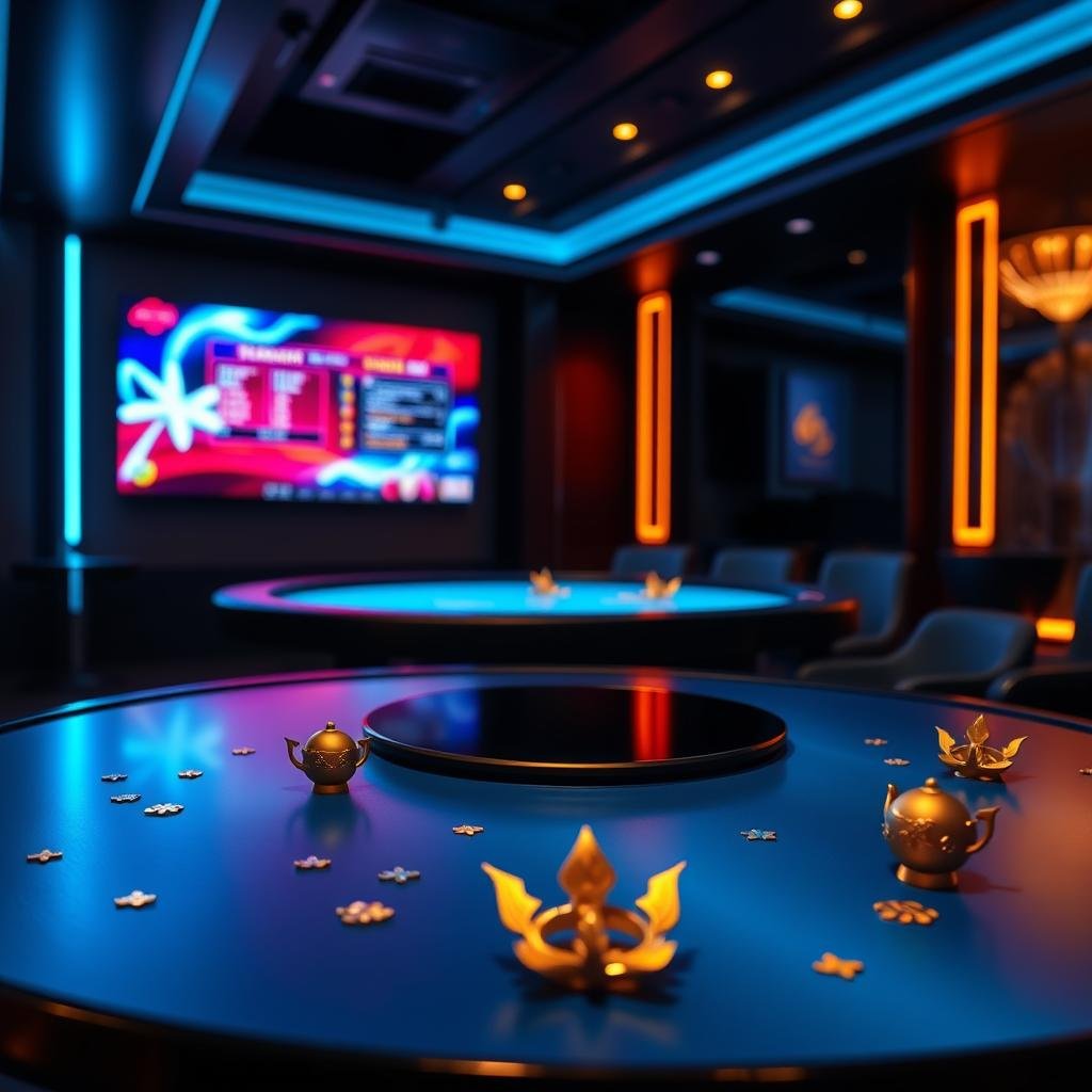 Multi-Angle Camera Baccarat, Fast Table Switching, Room Selection by Style, Thai Support Team customer success background