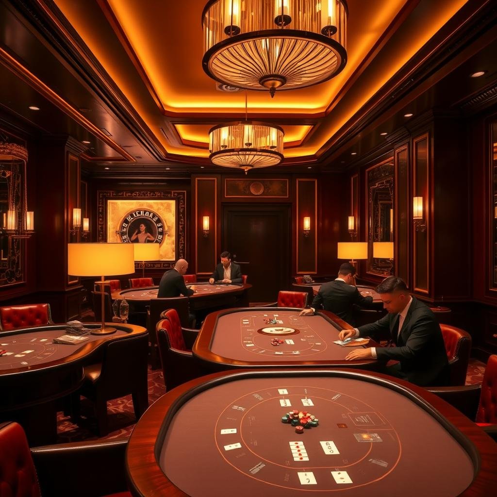 Baccarat VIP Special Room - Showing Player Bets, Multi-Table Play, Transparent Finances casino representative
