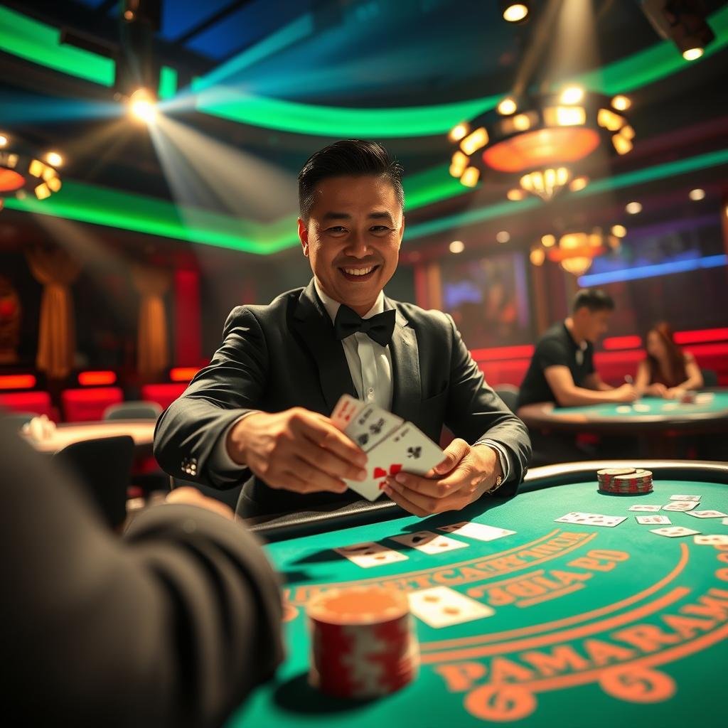 Baccarat Fast Card Reveal, Clear Dealing Queue, Special Thai Dealer Rooms, Demo Play Available casino representative