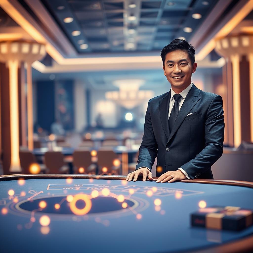 Baccarat Web True Clear Image, Professional Dealers, Supports Statistical Formulas, High Security Standards casino representative