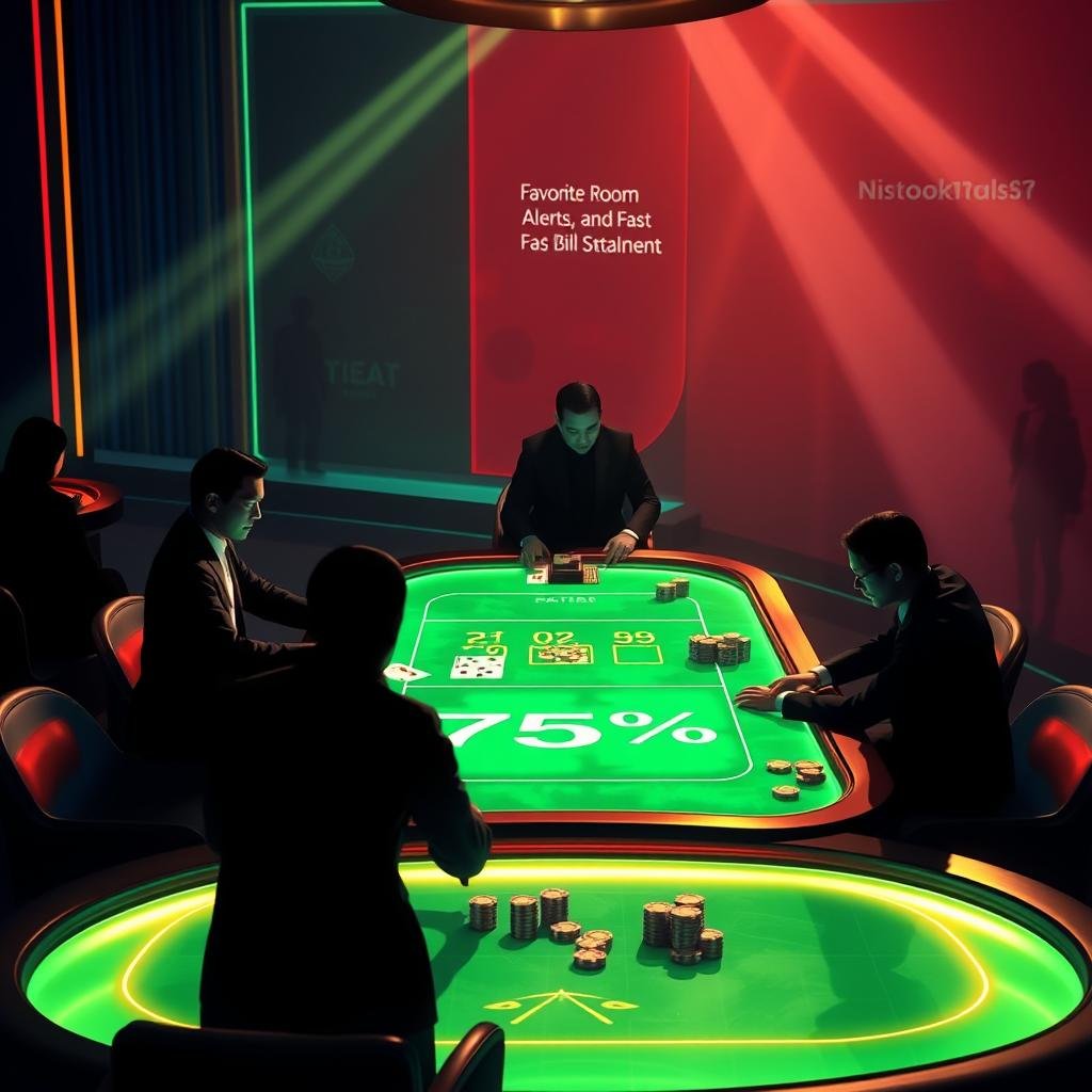 Baccarat No Computer/Low Computer, Shows Player Percentage, Favorite Room Alerts, Fast Bill Settlement casino representative