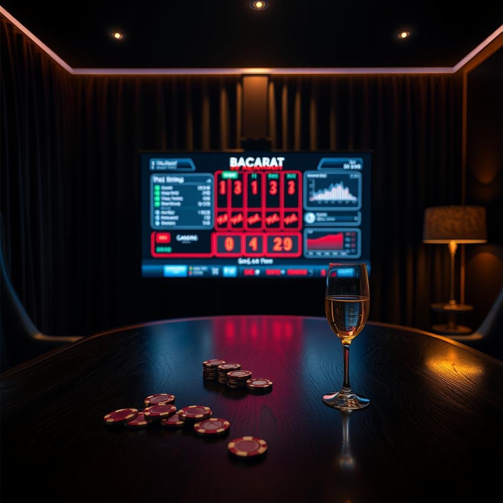 High Standard Live Baccarat with Betting Percentages, Trend Analysis, and Demo Play customer success background