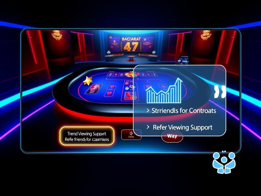 About Baccarat Interface Easy to Use, Fast Table Switching, Trend Viewing Support, Refer Friends for Commission company