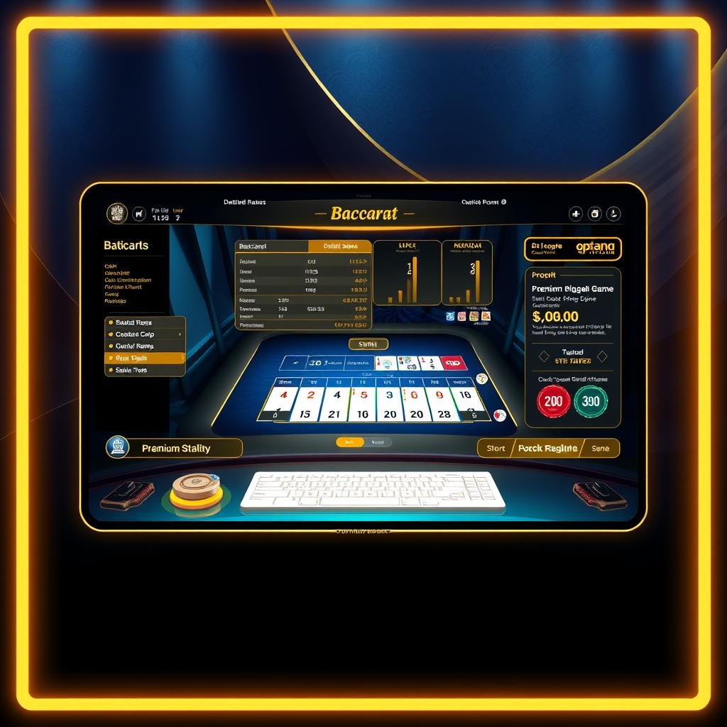 Baccarat Fast Card Reveal, Detailed Statistics, Quick Room Switching, Enterprise-Grade Encryption customer success background