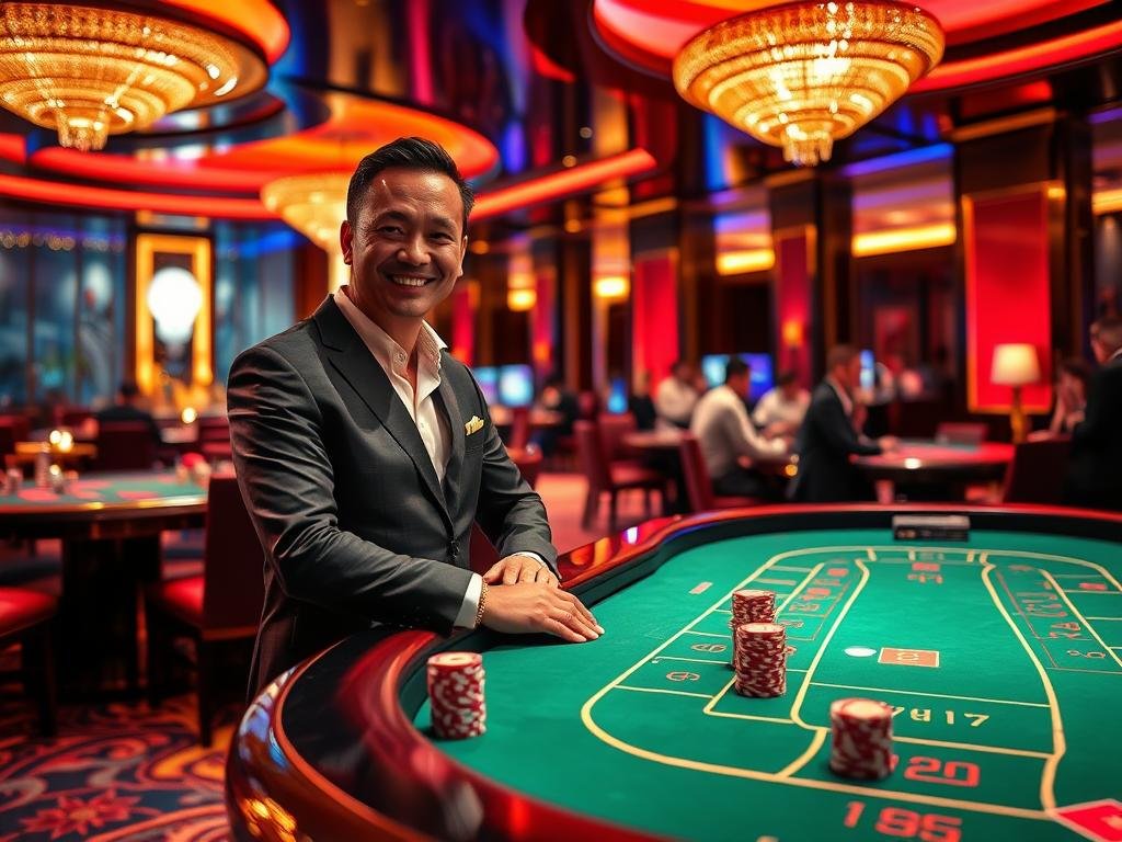 About Baccarat No Commission/Low Commission, Professional Dealers, Fast Table Turnover, Secure Customer Data company