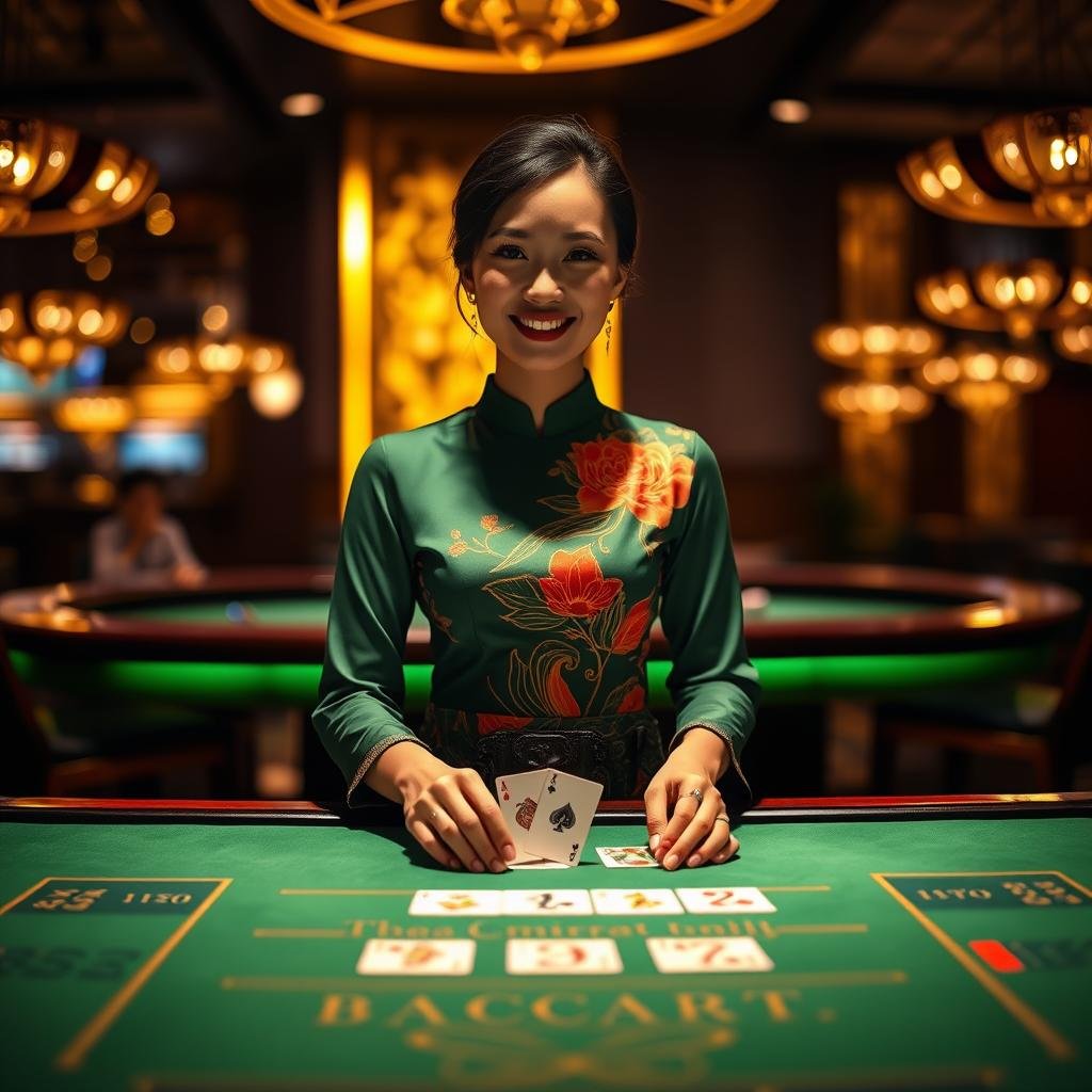 Live Direct Baccarat - Seamless Streaming, No Lag, Vertical/Horizontal Screen Support, Try Before You Bet casino representative