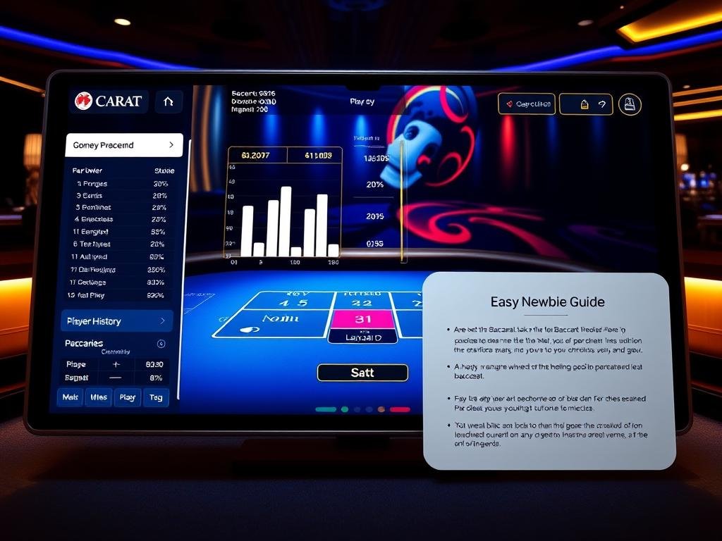 About Baccarat Web Direct Stable, Shows Player Betting Percentages, Clear Play History, Easy-to-Read Newbie Guide company