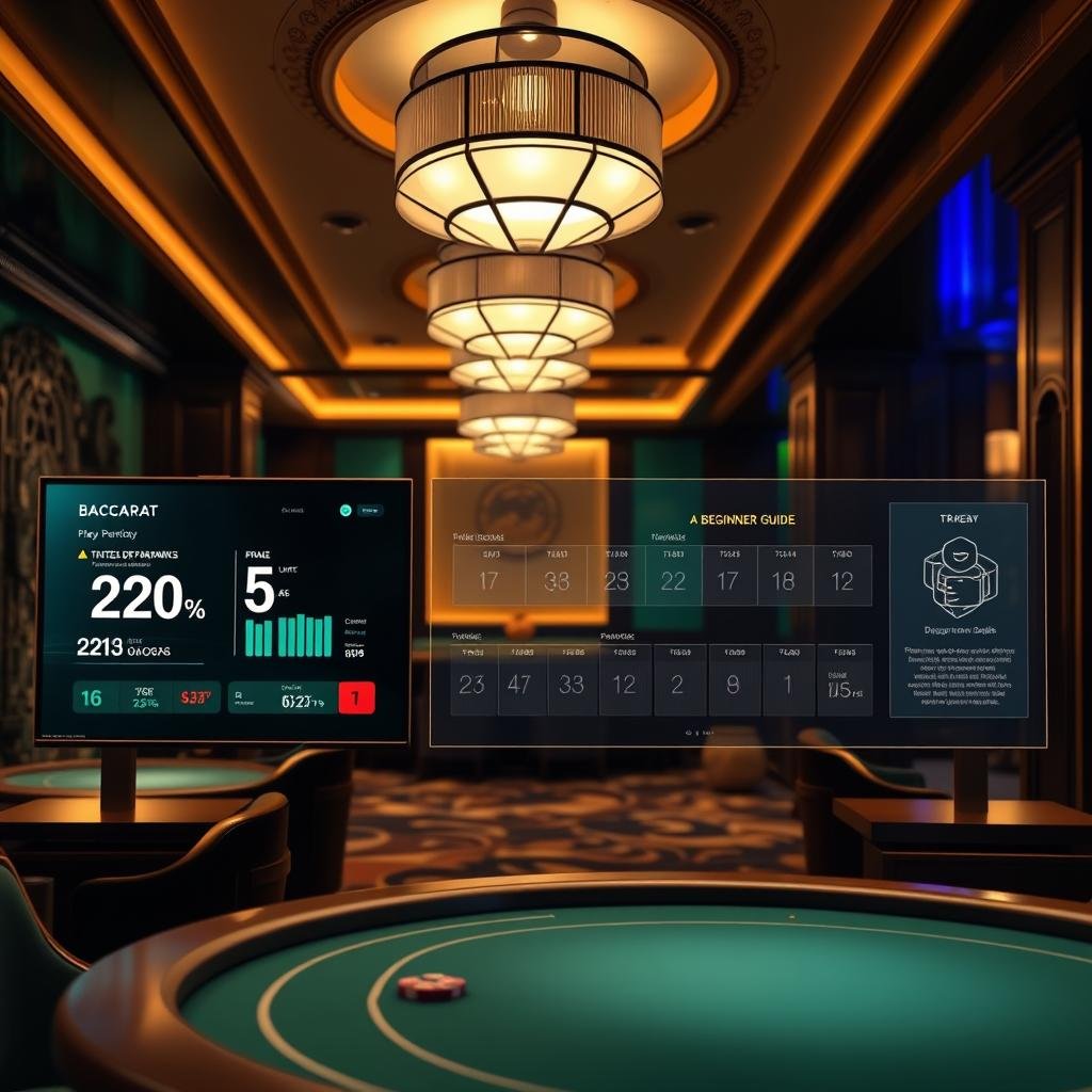 Baccarat Web Direct Stable, Shows Player Betting Percentages, Clear Play History, Easy-to-Read Newbie Guide customer success background