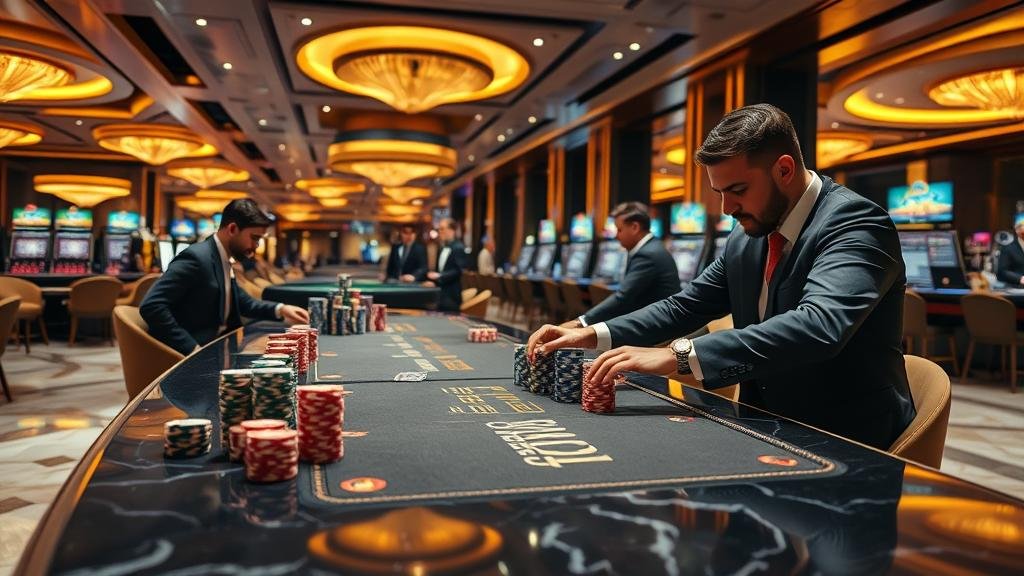 กราฟหุ้นเติบโตพร้อมสัญลักษณ์หวยไทย