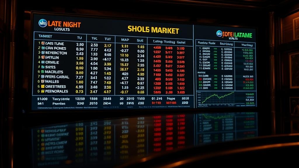 รวมตั๋วหวยจากประเทศต่างๆ และกราฟตลาดหุ้น
