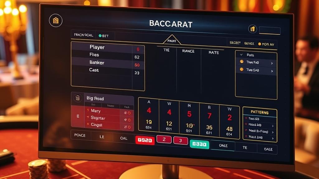 ตัวอย่างเค้าไพ่บาคาร่าและการวิเคราะห์