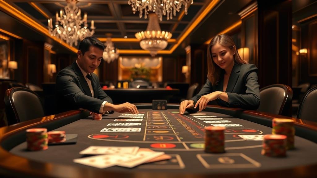 กราฟแสดงการทำกำไรยั่งยืนและการคุมงบในการเล่นบาคาร่า