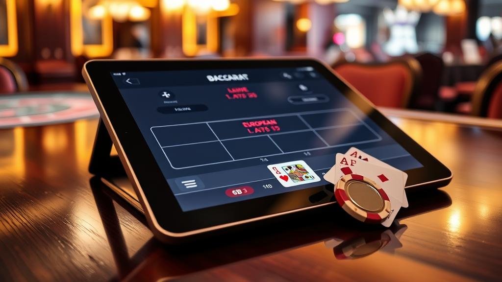 เจาะลึก บาคาร่า ยุโรป: เทคนิคตั้งเป้าหมาย คุมงบ อัปเดต บนแท็บเล็ต