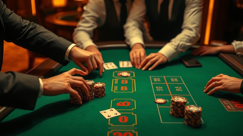 หน้าจอเกมบาคาร่าสดจาก EBet