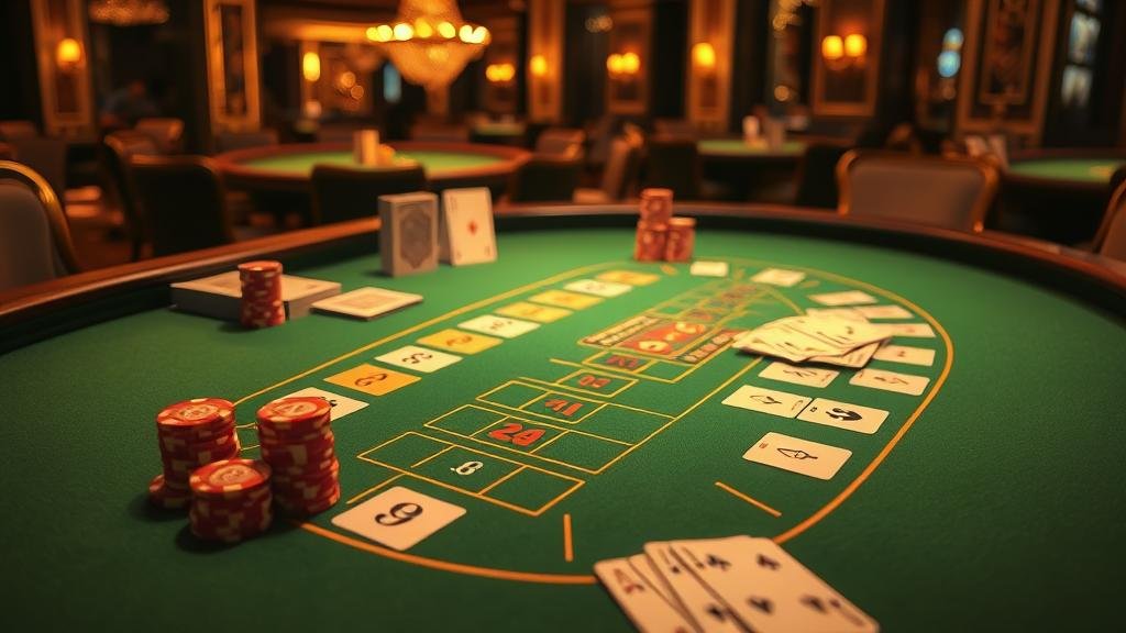 ภาพประกอบการบริหารเงินทุนในการเล่นบาคาร่า