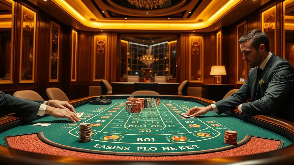 การเล่นบาคาร่าบนแท็บเล็ต