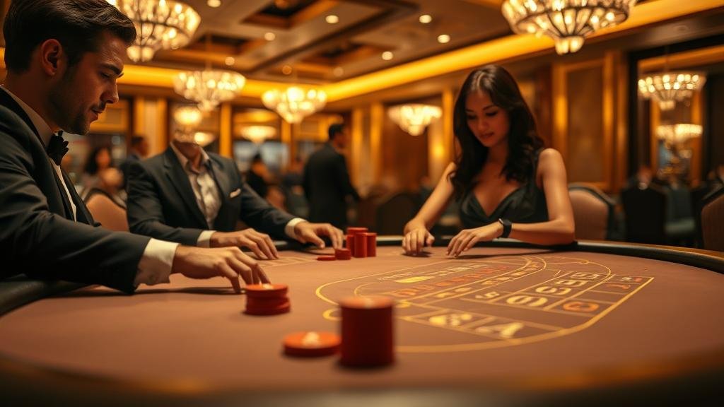 หน้าจอคอมพิวเตอร์แสดงผลการเล่นบาคาร่า สปีด