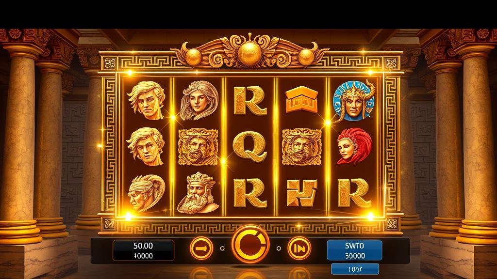 สล็อตธีมกรีก ฟีเจอร์โบนัส