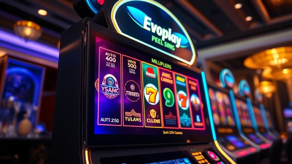 ตัวคูณเงินรางวัลในสล็อต Evoplay