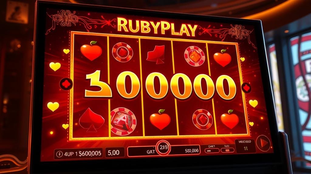 หน้าจอเกมสล็อตแสดงตัวคูณที่เพิ่มขึ้น