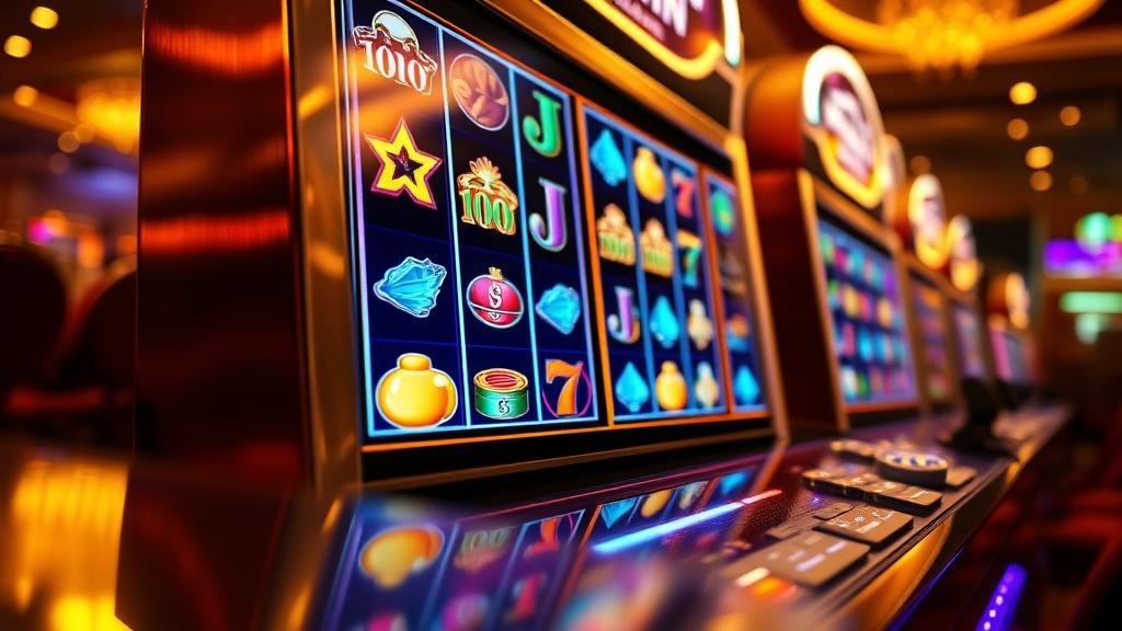 สัญลักษณ์ Wild ติดบนวงล้อสล็อต