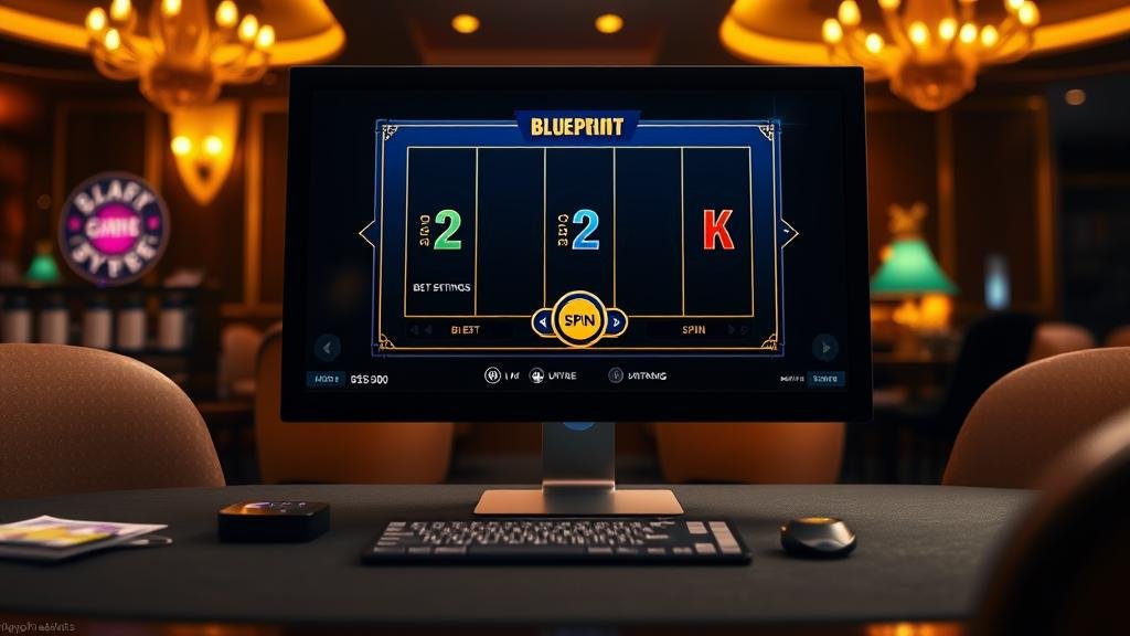 การตั้งค่าออโต้สล็อตบนมือถือ Blueprint