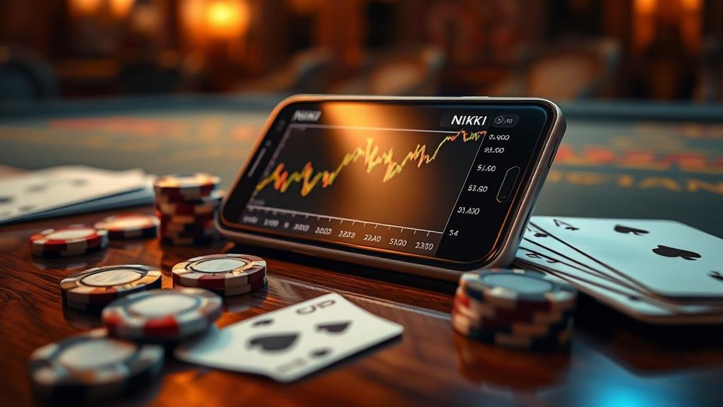 กราฟสถิติและตัวเลขหวยหุ้นนิเคอิ